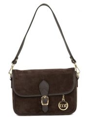 Mia Tomazzi Skórzana torebka "Magreglio" w kolorze brązowym - 25 x 19 x 9 cm rozmiar: onesize. Brązowe torby na ramię Mia Tomazzi, bez wzorów, z materiału, na ramię, bez dodatków. Za 260.99 zł.