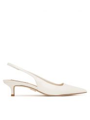 Steve Madden Szpilki Kittie2 11005094 Biały. Białe szpilki Steve Madden, bez wzorów, ze skóry, bez obcasa, na szpilce, bez zapięcia. Za 429.99 zł.