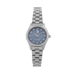 Zegarek U.S. Polo Assn. Szare zegarki U.S. Polo Assn., srebrne. Za 599.99 zł.