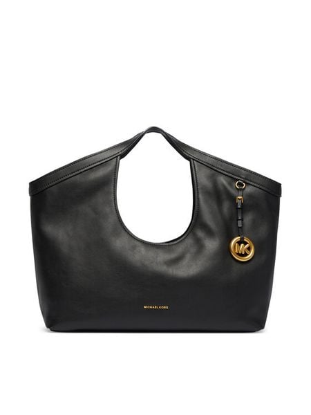MICHAEL Michael Kors Torebka 30T6AX6T3L Czarny. Czarne shopper MICHAEL Michael Kors, bez wzorów, ze skóry, bez dodatków. Za 1,779.00 zł.