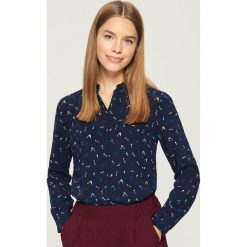 Wzorzysta koszula - Granatowy. Koszule Sinsay. W wyprzedaży za 29.99 zł.