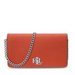 Torebka LAUREN RALPH LAUREN. Brązowe torebki klasyczne Lauren Ralph Lauren, bez wzorów, bez dodatków. Za 339.99 zł.