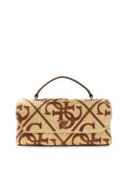 Guess Torebka 182670 Brązowy. Brązowe torebki klasyczne Guess, z aplikacjami, bez dodatków. Za 584.99 zł.