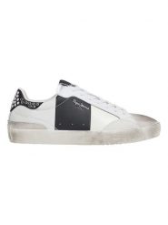Pepe Jeans FOOTWEAR Skórzane sneakersy "Lane Glam" ze wzorem rozmiar: 37. Trampki Pepe Jeans FOOTWEAR, bez wzorów, z jeansu, bez zapięcia. Za 201.95 zł.