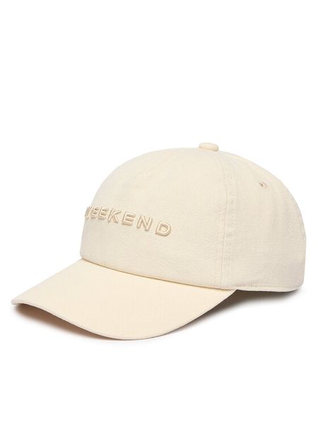 Weekend Max Mara Czapka z daszkiem Afalco 2615571034 Beżowy. Brązowe czapki Weekend Max Mara, bez wzorów, z bawełny. Za 339.99 zł.