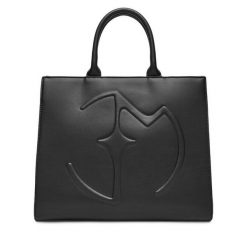Torebka Eva Minge. Czarne torebki klasyczne Eva Minge, bez wzorów, bez dodatków. Za 399.99 zł.