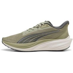 Buty sportowe Puma Darter Pro Lux. Szare obuwie sportowe Puma, bez zapięcia, na fitness i siłownię. Za 490.00 zł.
