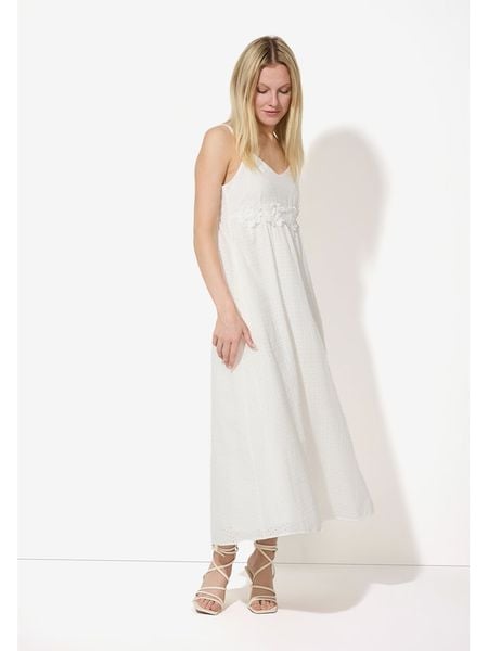 More & More Sukienka w kolorze białym rozmiar: 38. Białe sukienki More & More, z aplikacjami, bez kołnierzyka, bez ramiączek, maxi. Za 229.95 zł.