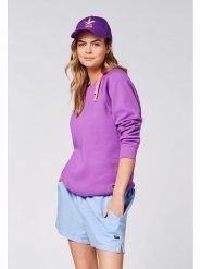 Chiemsee Bluza w kolorze fioletowym rozmiar: S. Różowe bluzy Chiemsee, s, bez wzorów, bez kaptura. Za 118.56 zł.