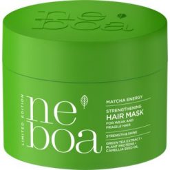 NEBOA, Matcha Energy, maska do włosów słabych i kruchych, wzmacniająca, siła i blask, 300 ml. Odżywki do włosów NEBOA. W wyprzedaży za 26.49 zł.
