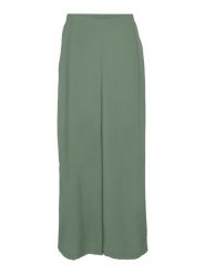 Vero Moda Spodnie w kolorze zielonym rozmiar: XS. Zielone spodnie materiałowe Vero Moda, na imprezę, s, bez wzorów, z materiału. Za 61.60 zł.
