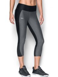 Under Armour Legginsy w kolorze szaro-czarnym rozmiar: XS. Czarne legginsy Under Armour, xs, bez wzorów, z materiału. Za 56.53 zł.