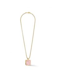 COEUR DE LION Naszyjnik z zawieszką - dł. 45 cm rozmiar: onesize. Czerwone naszyjniki COEUR DE LION, z kwarcem, ze stali. Za 304.56 zł.