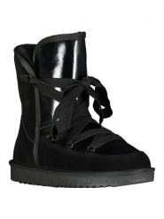 Geographical Norway Kozaki zimowe "Omondor" w kolorze czarnym rozmiar: 39. Czarne kozaki Geographical Norway, na zimę, z futra, bez obcasa, bez zapięcia. Za 204.45 zł.