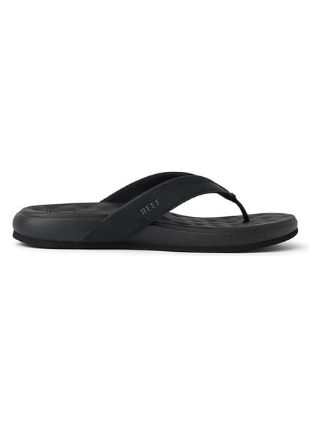 Reef Japonki "Cushion Melody" w kolorze czarnym rozmiar: 41. Czarne klapki Reef, bez wzorów, z otwartym noskiem, bez obcasa. Za 174.95 zł.