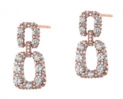 Kolczyki z mosiądzu pozłacane z cyrkoniami. Kolczyki Artelioni, z cyrkonią, pozłacane. Za 179.00 zł.