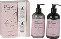 Płyn do kąpieli i balsam do ciała Max Benjamin French Linen Water 2 el. Balsamy i kremy do ciała Max Benjamin. Za 121.00 zł.