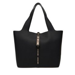 Torebka LOVE MOSCHINO. Czarne torebki klasyczne Love Moschino, bez wzorów, bez dodatków. Za 1,019.00 zł.