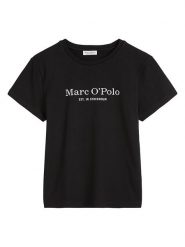 Marc O´Polo Koszulka w kolorze czarnym rozmiar: XL. Czarne bluzki xl, bez wzorów, z bawełny, bez kołnierzyka, bez ramiączek. Za 101.23 zł.