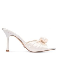 Klapki Aldo. Białe klapki Aldo, bez wzorów, bez obcasa. Za 459.99 zł.