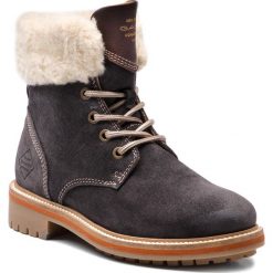 Trapery GANT - Natalie 17543925 Black/Gray G006. Niebieskie trapery i śniegowce GANT, z materiału. W wyprzedaży za 359.00 zł.