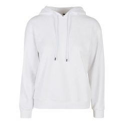 Damska Bluza Z Kapturem Na Co Dzień. Białe bluzy BUILD YOUR BRAND, xl, bez wzorów, z kapturem. Za 174.99 zł.