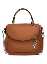 CXL by Christian Lacroix Skórzana torebka w kolorze jasnobrązowym - 23 x 20 x 11 cm rozmiar: onesize. Brązowe torebki klasyczne CXL by Christian Lacroix, bez wzorów, z materiału, przez ramię, bez dodatków. Za 347.99 zł.