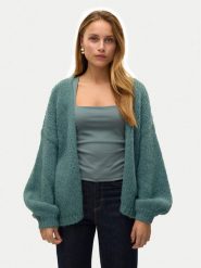 Vero Moda Kardigan Maybe 10273101 Zielony Oversize. Zielone kardigany Vero Moda, s, bez wzorów, z syntetyku. Za 189.99 zł.
