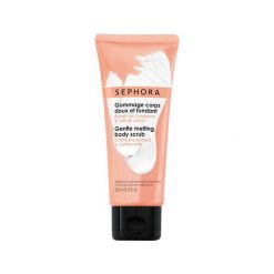 Delikatny i miękki peeling do ciała - Ekstrakt z żurawiny + Mleczko bawełniane. Balsamy i kremy do ciała SEPHORA COLLECTION. Za 40.00 zł.