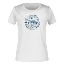 T-shirt Damski Zimowy Biały XL - Miękka Bawełna, Idealne Dopasowanie. Białe t-shirty YB SPORTS, m, bez wzorów, z bawełny, bez kołnierzyka, bez ramiączek. Za 139.99 zł.