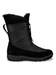 Ecco Skórzane kozaki zimowe "Trace Lite" w kolorze czarnym rozmiar: 38. Czarne kozaki ecco, na zimę, z materiału, bez obcasa, bez zapięcia. Za 434.99 zł.