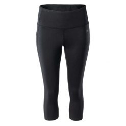 Damskie legginsy 3/4 Martes Lady Vika. Czarne legginsy MARTES, l, bez wzorów, z elastanu, do biegania. Za 70.27 zł.