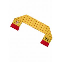 Szalik RC Lens Essentials PUMA Pelé Yellow Red. Czerwone szaliki Puma, bez wzorów, ze lnu, sportowe. Za 109.00 zł.