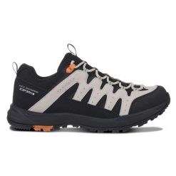 Buty trekkingowe Icepeak Aura. Czarne trekkingi Icepeak, z materiału, trekkingowe. Za 397.05 zł.