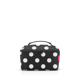 Kosmetyczka beautycase, dots white. Białe kufry i kosmetyczki Reisenthel, bez wzorów, z materiału, duże, bez dodatków. W wyprzedaży za 162.90 zł.