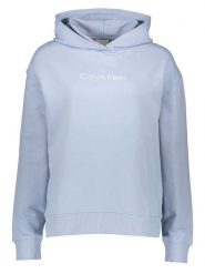 Calvin Klein Bluza w kolorze błękitnym rozmiar: L. Niebieskie bluzy Calvin Klein, l, bez wzorów, z bawełny, z kapturem. Za 260.99 zł.