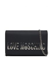 LOVE MOSCHINO Torebka JC4103PP1NKD000B Czarny. Czarne torebki klasyczne Love Moschino, bez wzorów, ze skóry, bez dodatków. Za 729.99 zł.