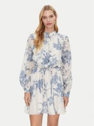 Guess Sukienka koktajlowa W5GK07 WH4K2 Kolorowy Regular Fit. Sukienki Guess, l, z aplikacjami, z syntetyku, wizytowe, bez kołnierzyka, bez ramiączek. Za 369.99 zł.