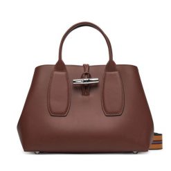 Torebka Longchamp. Brązowe torebki klasyczne Longchamp, bez wzorów, bez dodatków. Za 1,879.00 zł.
