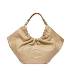 Torebka Coccinelle. Brązowe torebki klasyczne Coccinelle, bez wzorów, bez dodatków. Za 1,779.00 zł.