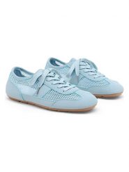 C'M Sneakersy w kolorze błękitnym rozmiar: 37. Niebieskie trampki C'M, bez wzorów, z materiału, bez zapięcia. Za 122.95 zł.