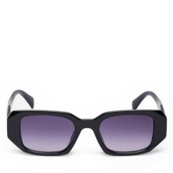 Okulary przeciwsłoneczne JENNY. Czarne okulary przeciwsłoneczne Jenny, bez wzorów. Za 39.99 zł.