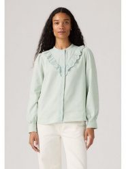 Levi's Bluzka w kolorze jasnozielonym rozmiar: XS. Zielone bluzki Levi's®, s, bez wzorów, z bawełny, bez kołnierzyka, bez ramiączek. Za 132.05 zł.