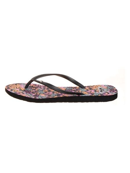 Roxy Japonki "Bermuda" w kolorze czarnym rozmiar: 37. Czarne klapki Roxy, bez wzorów, z otwartym noskiem, bez obcasa. Za 102.89 zł.