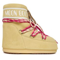Śniegowce Moon Boot. Żółte trapery i śniegowce Moon Boot. Za 1,269.00 zł.