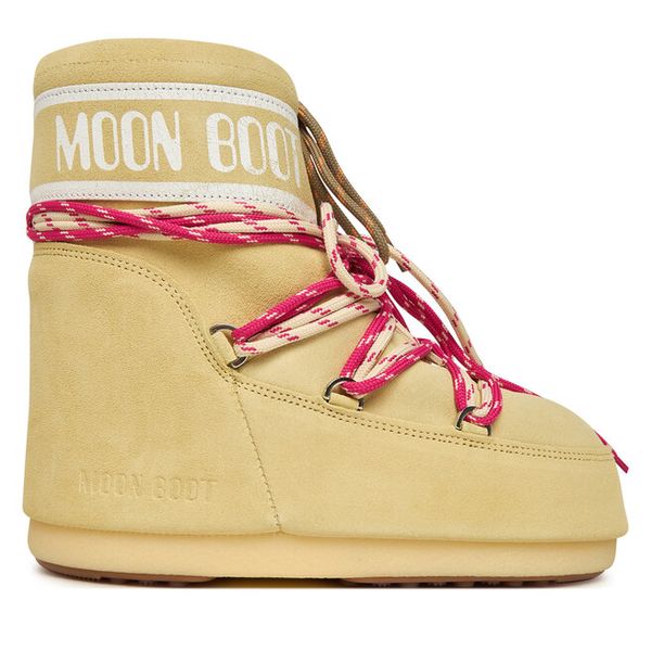 Śniegowce Moon Boot. Żółte trapery i śniegowce Moon Boot. Za 889.00 zł.