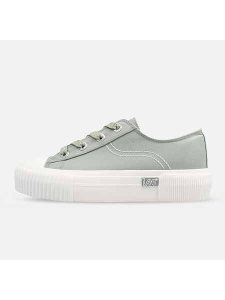Lee Sneakersy "Isla" w kolorze zielonym rozmiar: 40. Zielone trampki Lee, bez wzorów, bez zapięcia. Za 119.95 zł.