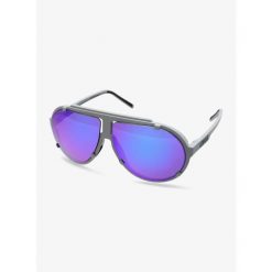 Okulary przeciwsłoneczne Uvex Esntl Pina - grey matt/mirror purple. Szare okulary przeciwsłoneczne UVEX, bez wzorów, sportowe. Za 329.99 zł.