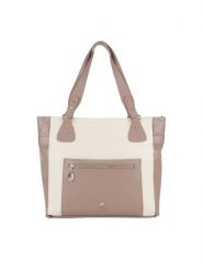 Beverly Hills Polo Club Torebka BHPC-C-002-07 Różowy. Czerwone shopper Beverly Hills Polo Club, bez wzorów, z tworzywa sztucznego, bez dodatków. Za 229.99 zł.