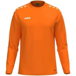 Koszulka do piłki nożnej z długim rękawem Jako One. Brązowe swetry JAKO, na zimę, bez wzorów, bez ramiączek. Za 264.00 zł.